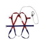 Safety Harness with Single Lanyard