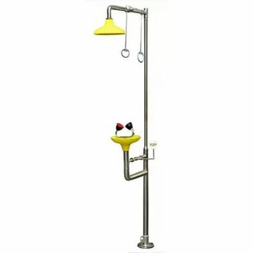 hand-operated-safety-shower-cum-eyewash-500x500-1 Hand Operated Safety Shower Cum Eyewash - Image 1