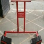 Metal Wheel Chock With Wheels