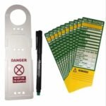 Scaffolding Tag Holder With Tags